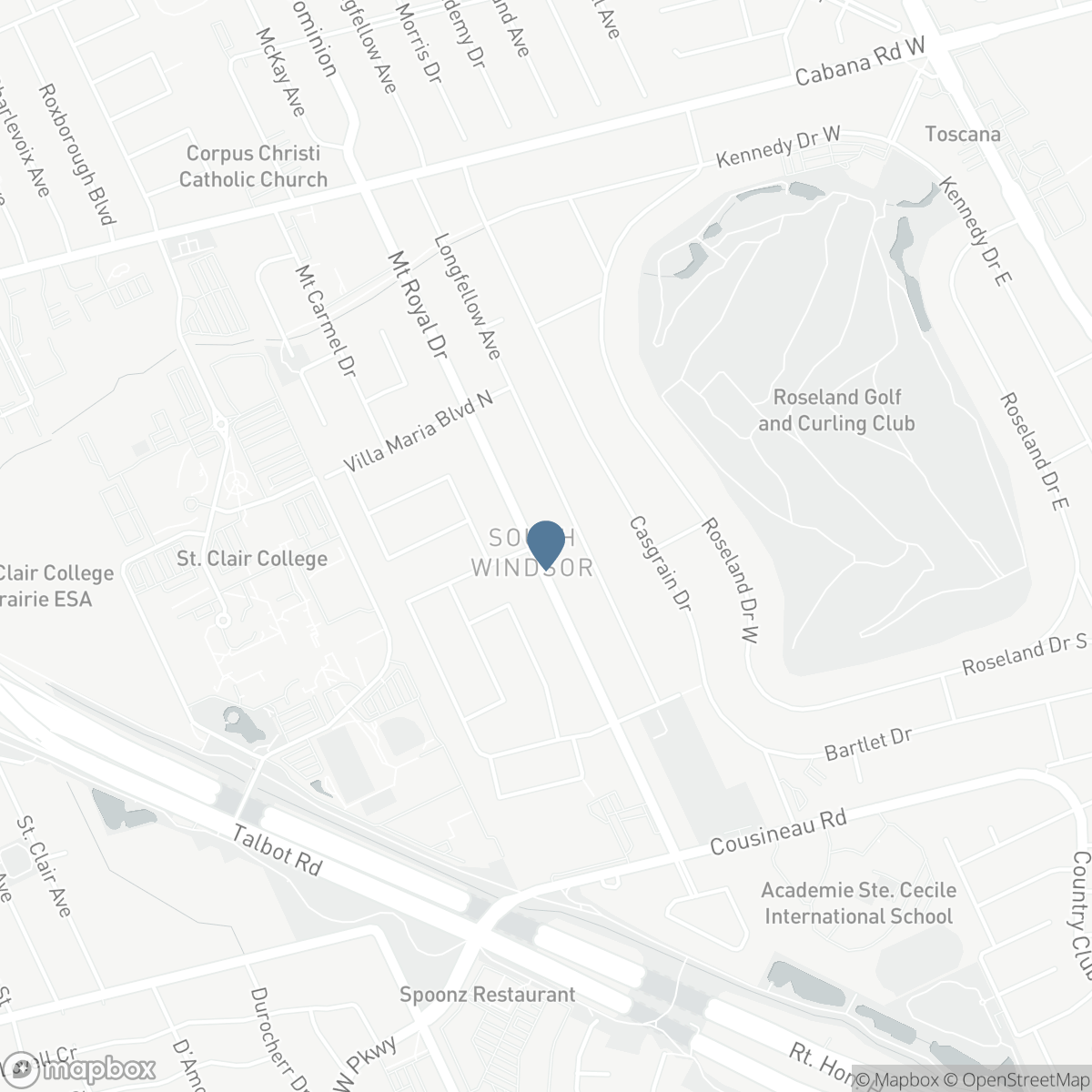 4100 MOUNT ROYAL, Windsor, Ontario N9G 2C2